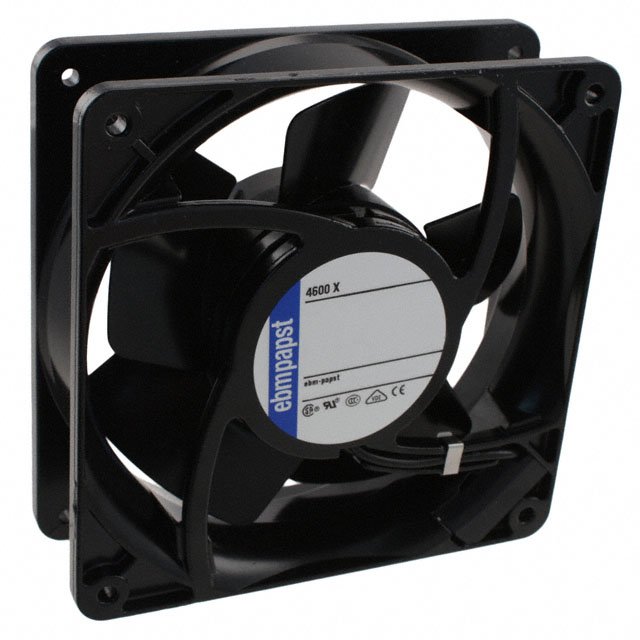 Ebmpapst 4600X Square Tubeaxial FAN AXIAL 119X38MM 115VAC TERM 4600X 115VAC 1 Ebmpapst 4600X Square Tubeaxial FAN AXIAL 119X38MM 115VAC TERM 4600X 115VAC