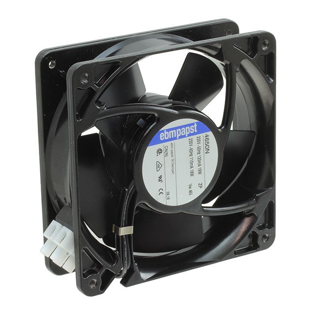 Ebmpapst 4650N-465 Square Tubeaxial FAN AXIAL 119X38MM 230VAC 4000N 230VAC 1 Ebmpapst 4650N-465 Square Tubeaxial FAN AXIAL 119X38MM 230VAC 4000N 230VAC