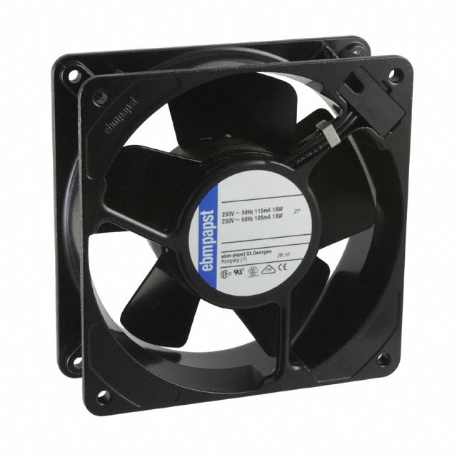 Ebmpapst 4650Z Square Tubeaxial FAN AXIAL 119X38MM 230VAC TERM 4000Z 230VAC 1 Ebmpapst 4650Z Square Tubeaxial FAN AXIAL 119X38MM 230VAC TERM 4000Z 230VAC