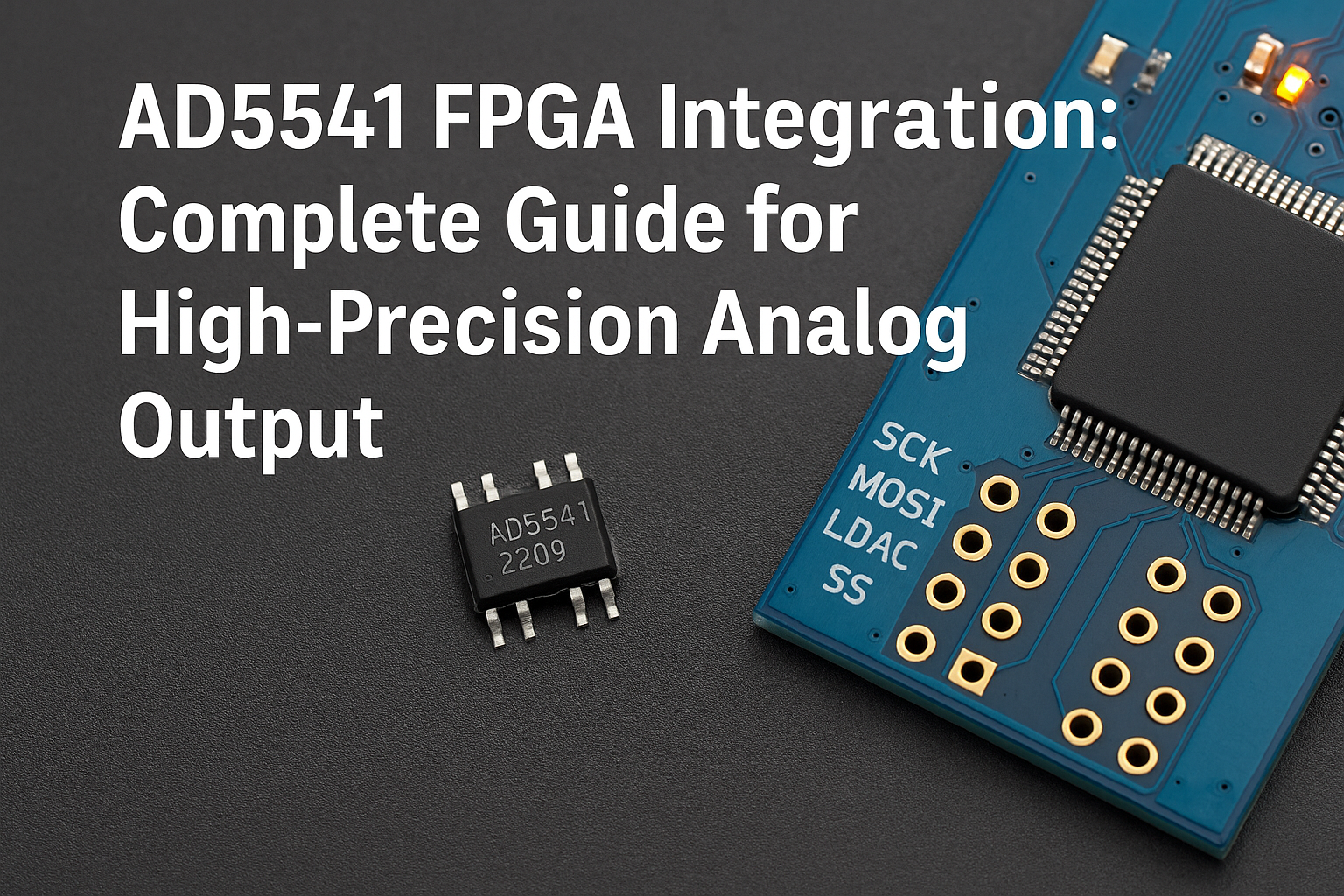 AD5541 FPGA Integration: Complete Guide for High-Precision Analog Output 1 ad5541 fpga integration complete guide