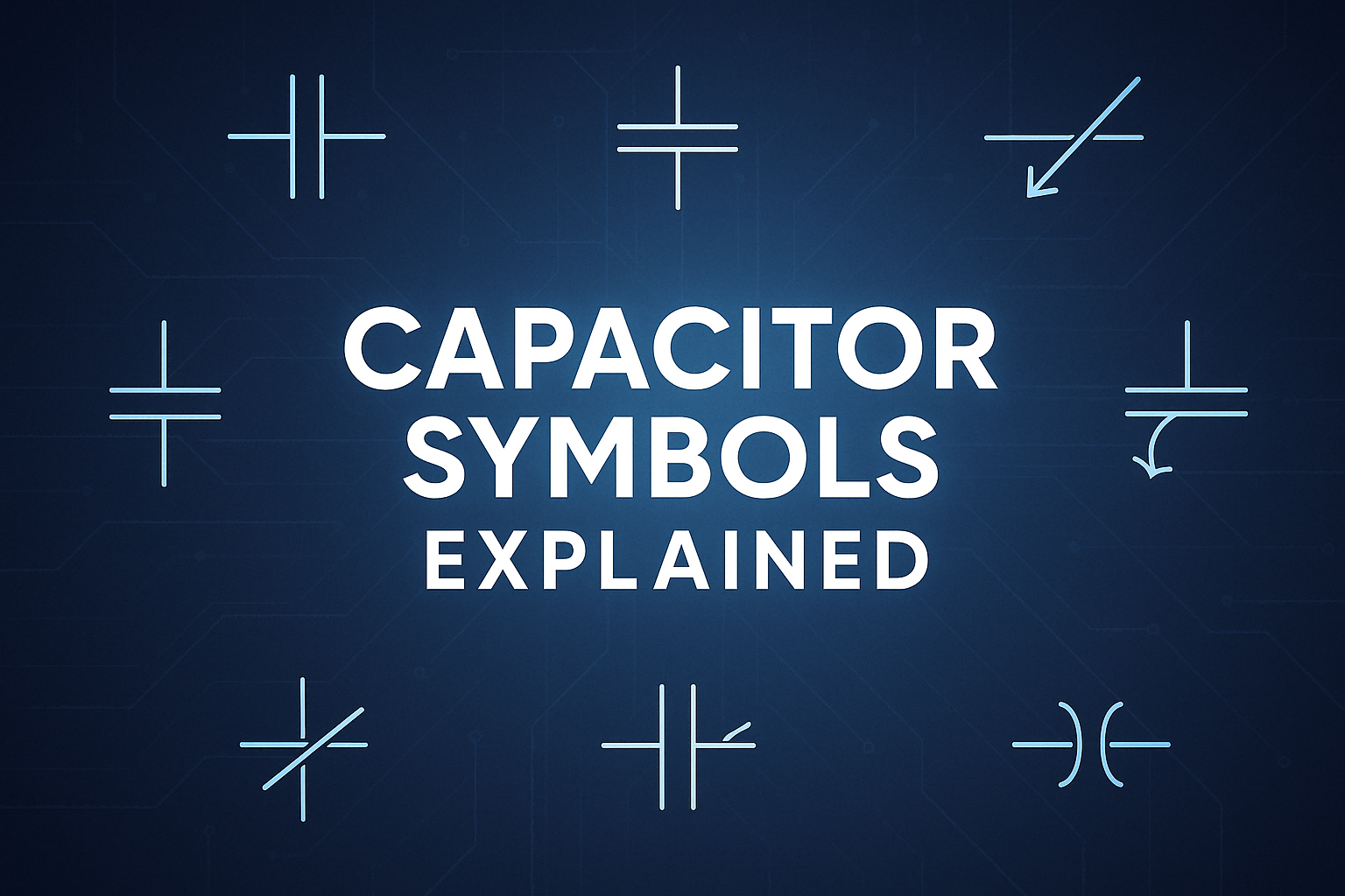 Capacitor Symbol Explained: Understanding Capacitor Symbols