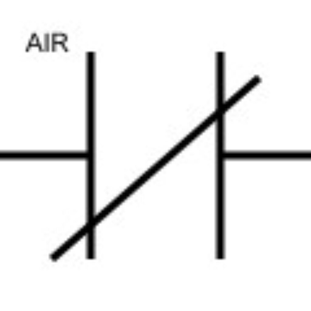 variable_air_gap_capacitor symbol