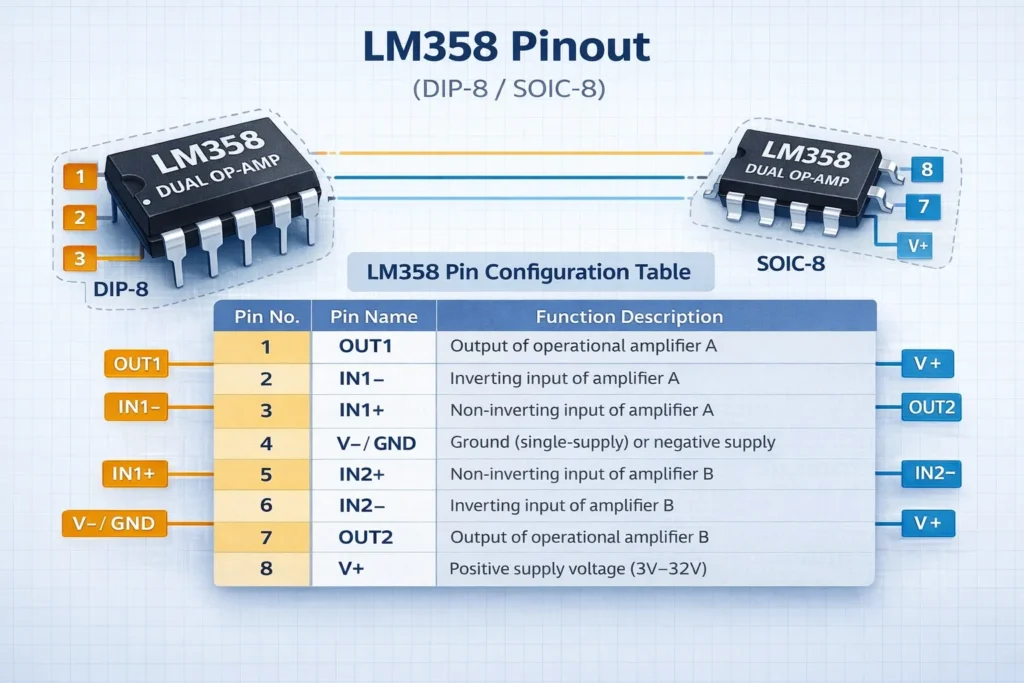 lm358-pinout