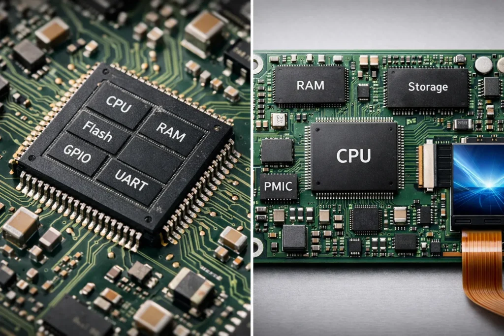 microcontroller-vs-microprocessor-core-difference
