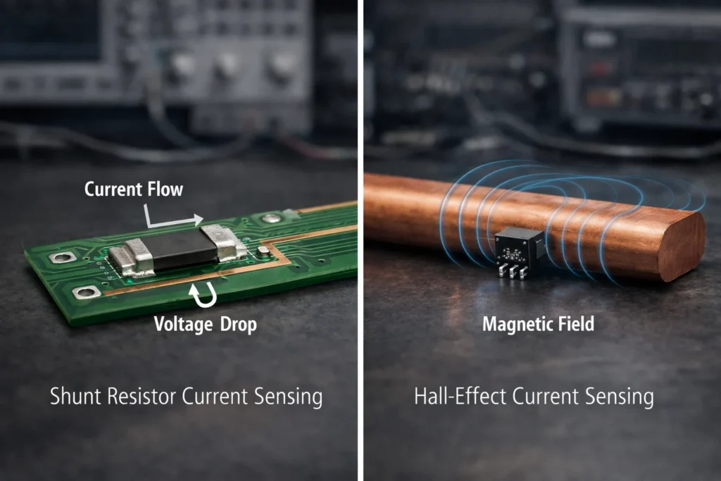 Shunt vs Hall-Effect Current Sensing