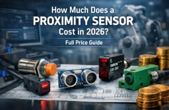 How much does a proximity sensor cost in 2026 industrial price guide cover image showing various proximity sensors and automation equipment