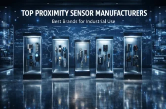 Top proximity sensor manufacturers in 2026 cover image showing premium industrial sensor models