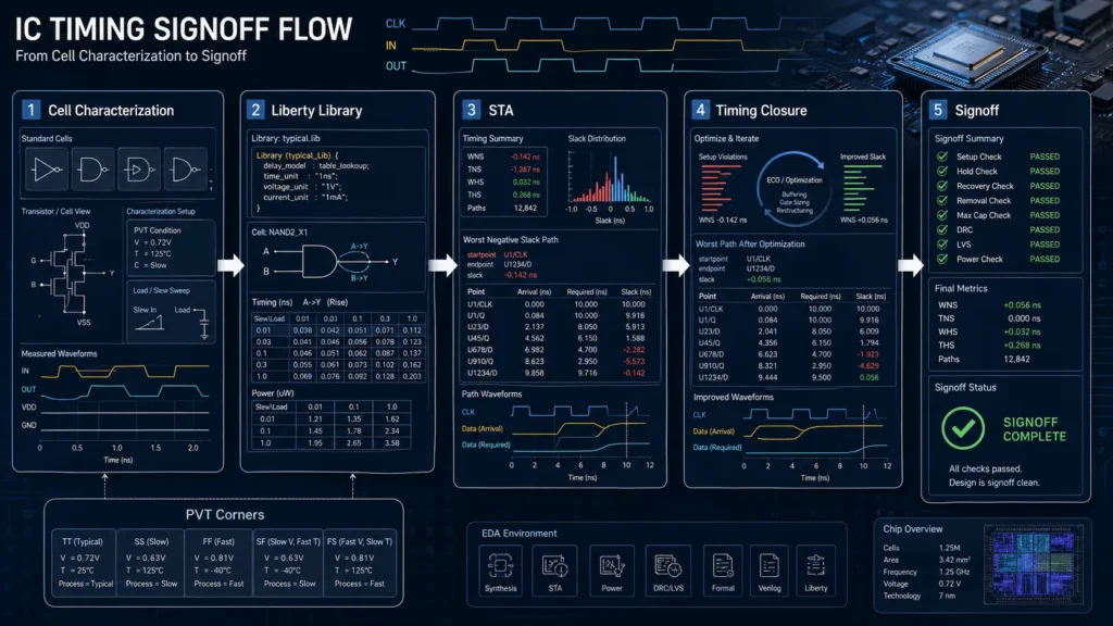 Composite Current Source in the IC design flow from characterization to signoff