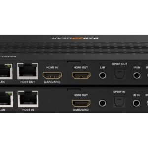 BZBGEAR BG-AMPC40 40W 70V/100V 2-Channel Stereo/Mono Audio Amplifier