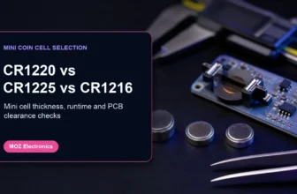 CR1220 vs CR1225 vs CR1216: Mini Coin Cell Selection Guide