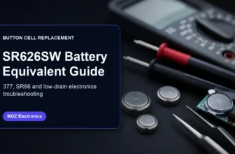 SR626SW Battery Equivalent and Button Cell Replacement Guide
