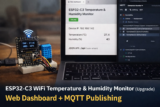 From Sensor to Smart Device: Upgrading the ESP32-C3 Monitor with WiFi & MQTT