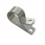 Essentra Components AL4A Cable Clamp, P-Type Silver Fastener 0.250″ (6.35mm)