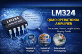 LM324 OP Amp (Quad Operational Amplifier): Datasheet, Pinout, Applications, and Buying Guide