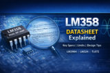 LM358 Datasheet Explained: What the Specifications Really Mean
